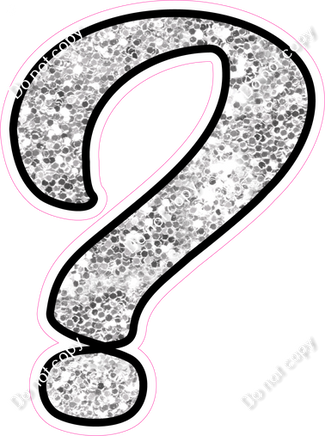 CUL 23.5" Individuals - Light Silver Sparkle ?