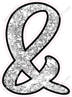 CUL 23.5" Individuals - Light Silver Sparkle &