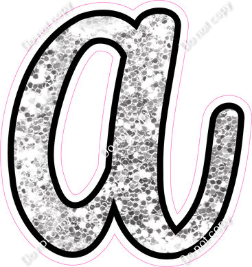 CUL 23.5" Individuals - Light Silver Sparkle a