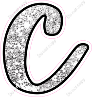 CUL 23.5" Individuals - Light Silver Sparkle c