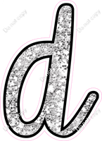 CUL 23.5" Individuals - Light Silver Sparkle d