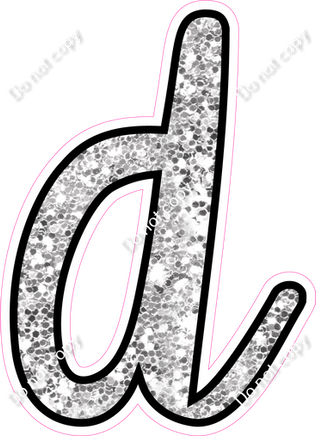 CUL 23.5" Individuals - Light Silver Sparkle d