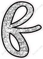 CUL 23.5" Individuals - Light Silver Sparkle f