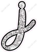 CUL 23.5" Individuals - Light Silver Sparkle j