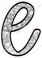 CUL 23.5" Individuals - Light Silver Sparkle l