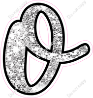 CUL 23.5" Individuals - Light Silver Sparkle o