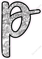 CUL 23.5" Individuals - Light Silver Sparkle p