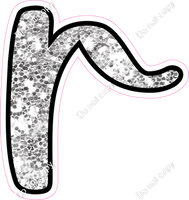 CUL 23.5" Individuals - Light Silver Sparkle r