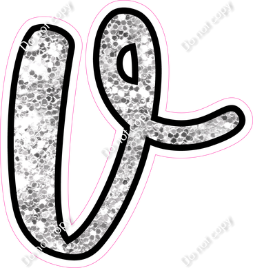 CUL 23.5" Individuals - Light Silver Sparkle v