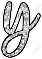 CUL 23.5" Individuals - Light Silver Sparkle y