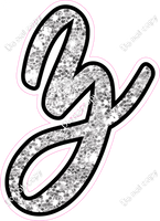 CUL 23.5" Individuals - Light Silver Sparkle z