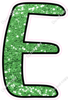 CUL 23.5" Individuals - Lime Green Sparkle E