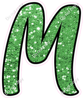 CUL 23.5" Individuals - Lime Green Sparkle M