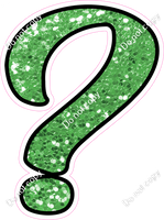 CUL 23.5" Individuals - Lime Green Sparkle ?