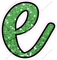 CUL 23.5" Individuals - Lime Green Sparkle e