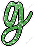 CUL 23.5" Individuals - Lime Green Sparkle g