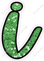 CUL 23.5" Individuals - Lime Green Sparkle i