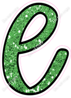 CUL 23.5" Individuals - Lime Green Sparkle l