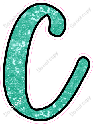 CUL 23.5" Individuals - Mint Sparkle C