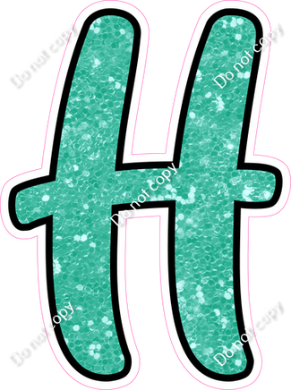 CUL 23.5" Individuals - Mint Sparkle H