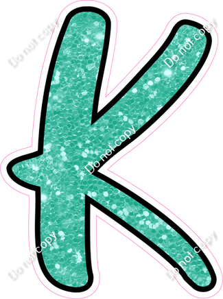 CUL 23.5" Individuals - Mint Sparkle K