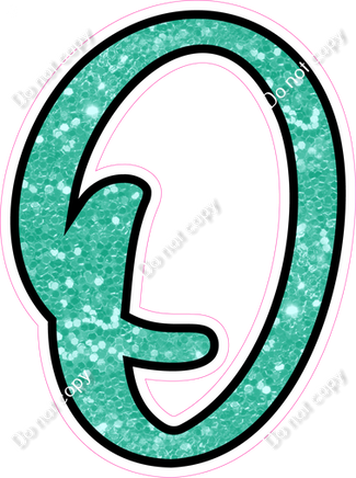 CUL 23.5" Individuals - Mint Sparkle O