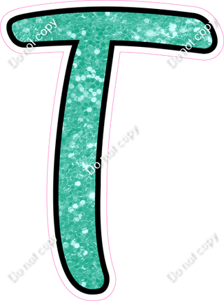 CUL 23.5" Individuals - Mint Sparkle T