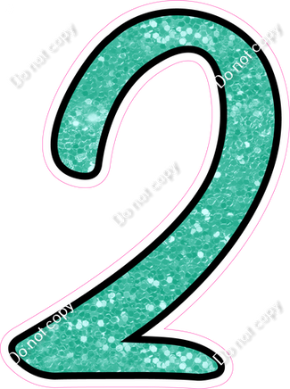 CUL 23.5" Individuals - Mint Sparkle 2