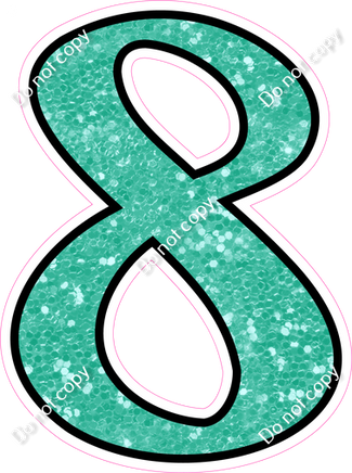 CUL 23.5" Individuals - Mint Sparkle 8