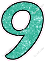 CUL 23.5" Individuals - Mint Sparkle 9