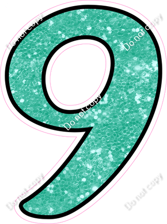 CUL 23.5" Individuals - Mint Sparkle 9