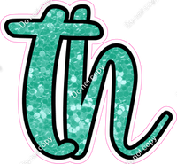 CUL 23.5" Individuals - Mint Sparkle TH