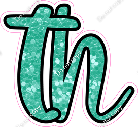 CUL 23.5" Individuals - Mint Sparkle TH