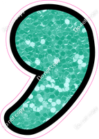 CUL 23.5" Individuals - Mint Sparkle Apostrophe