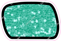 CUL 23.5" Individuals - Mint Sparkle Dash