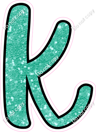 CUL 23.5" Individuals - Mint Sparkle k