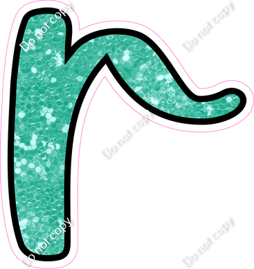 CUL 23.5" Individuals - Mint Sparkle r