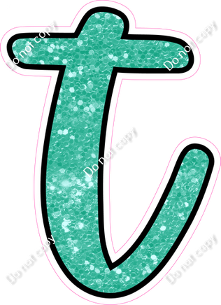 CUL 23.5" Individuals - Mint Sparkle t