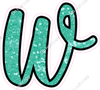 CUL 23.5" Individuals - Mint Sparkle w