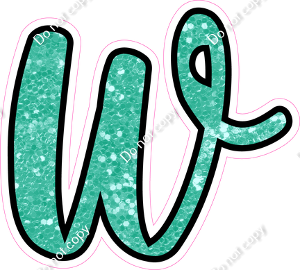 CUL 23.5" Individuals - Mint Sparkle w