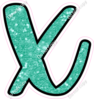 CUL 23.5" Individuals - Mint Sparkle x