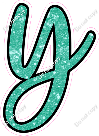 CUL 23.5" Individuals - Mint Sparkle y