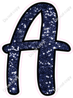 CUL 23.5" Individuals - Navy Blue Sparkle A