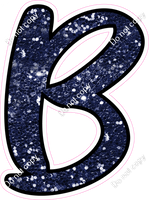 CUL 23.5" Individuals - Navy Blue Sparkle B