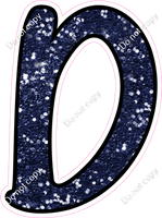 CUL 23.5" Individuals - Navy Blue Sparkle D