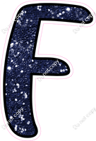CUL 23.5" Individuals - Navy Blue Sparkle F