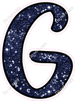 CUL 23.5" Individuals - Navy Blue Sparkle G