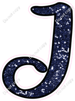 CUL 23.5" Individuals - Navy Blue Sparkle J