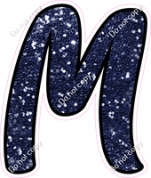 CUL 23.5" Individuals - Navy Blue Sparkle M