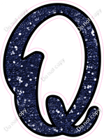 CUL 23.5" Individuals - Navy Blue Sparkle Q
